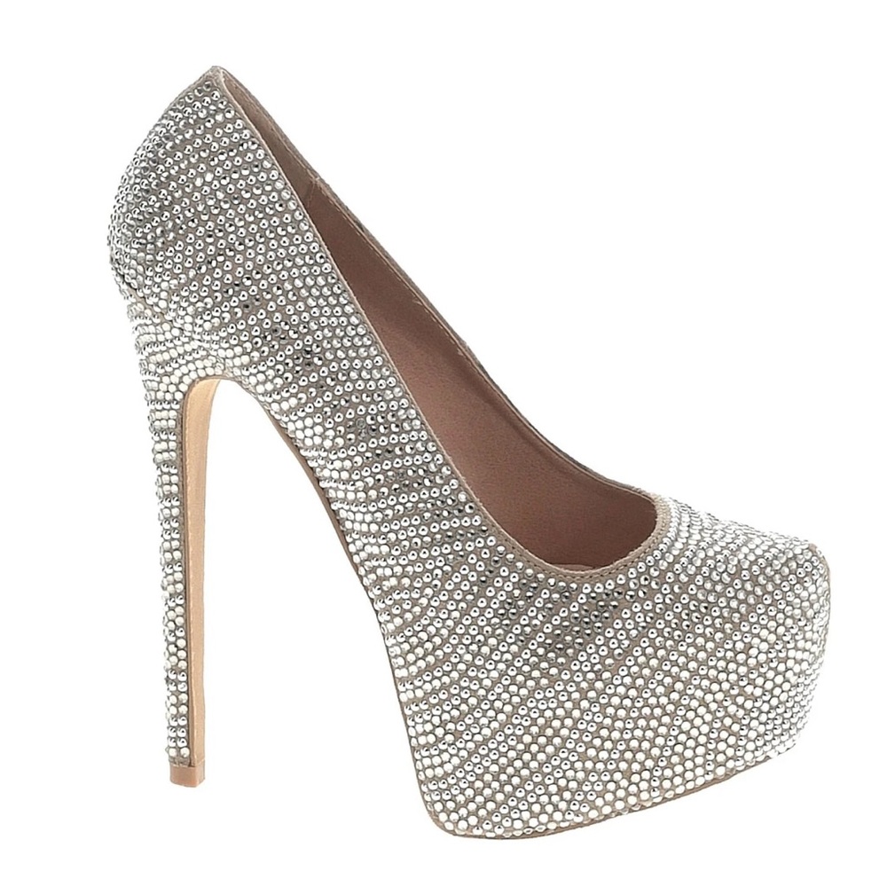 Steve Madden rhinestones pumps